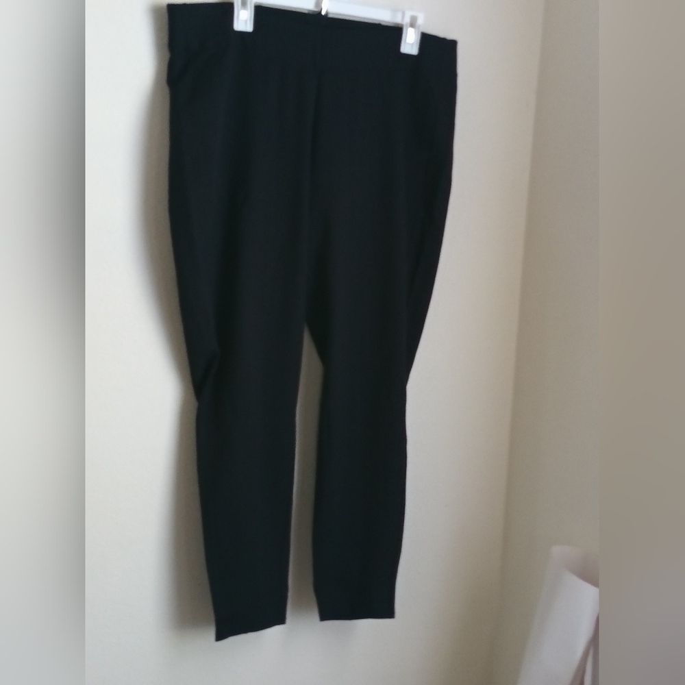 Lane Bryant Pants Women 18/20P Black Casual Office Academia Versatile Slim Ankle